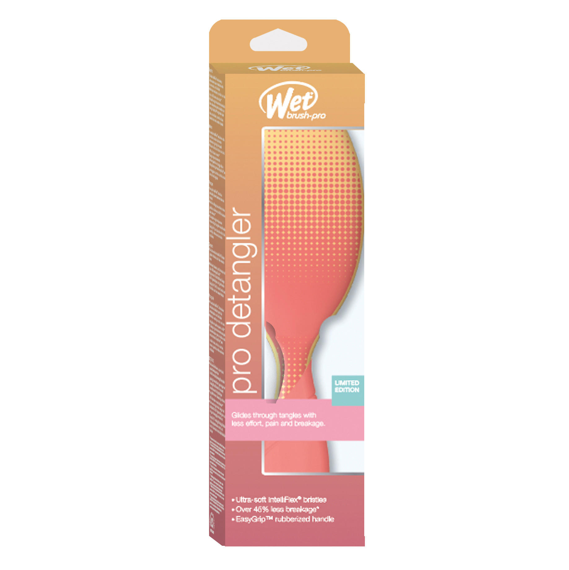 Wet Brush Dazzling Dots Orange Pro Detangler